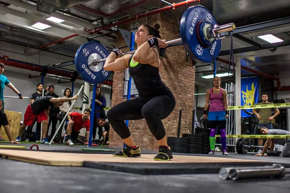 j2fit weightlifting clean and jerk