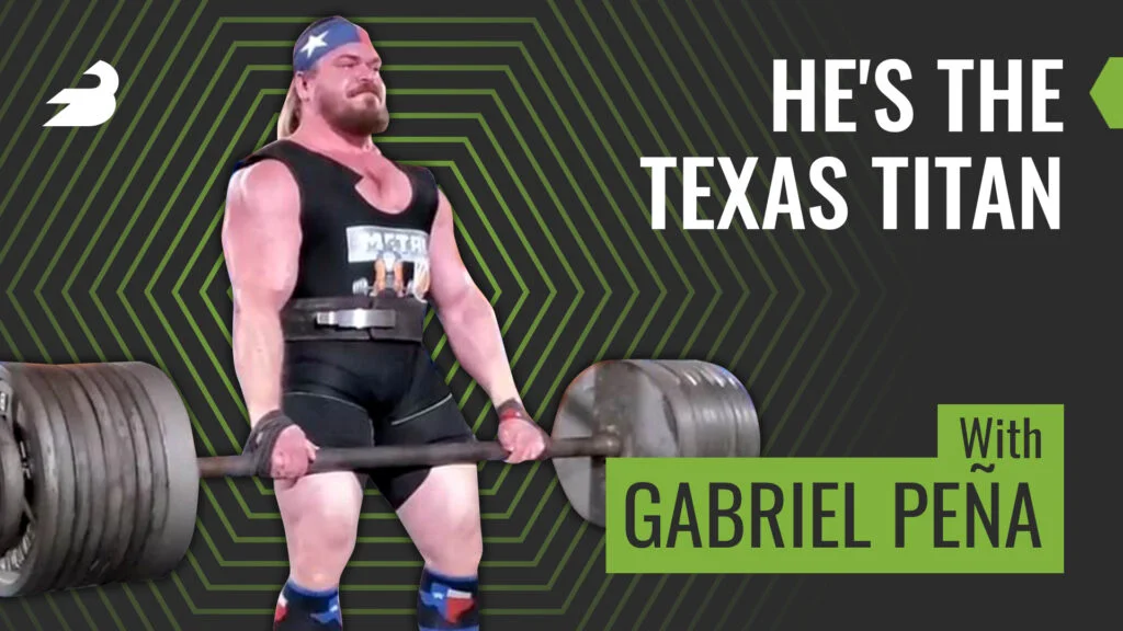 Pro Strongman Gabriel Pena