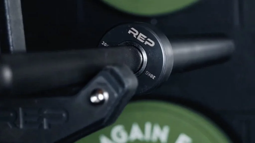 rep fitness double black diamond power bar cerakote finish