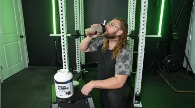 Our tester tries one of the best protein powders for weight gain.