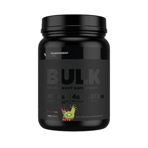 Transparent Labs BULK Black coupon