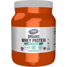 NOW Sports Certified Organic Whey Protein