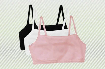 Fruit Of The Loom Women's Cotton Pullover Sport Bra 3-Pack Fruit Of The Loom Women's Cotton Pullover Sport Bra 3-Pack