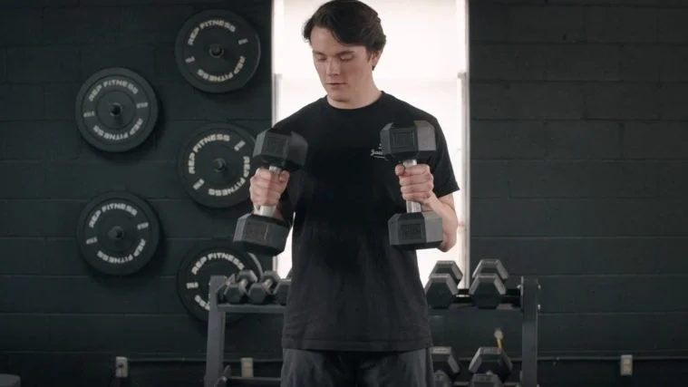 Jake tests the REP Fitness Rubber Hex Dumbbells Jake tests the REP Fitness Rubber Hex Dumbbells