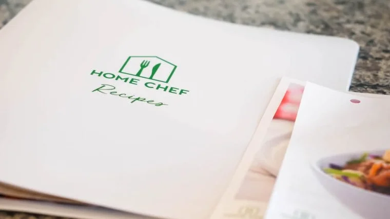 A Home Chef recipe card.