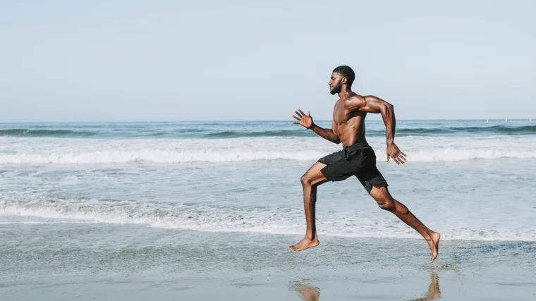 barefoot running
