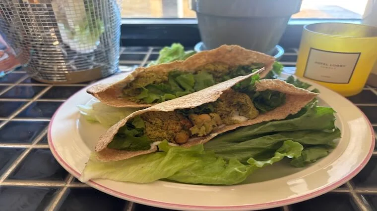 Our tester's prepared Hungryroot lunch order