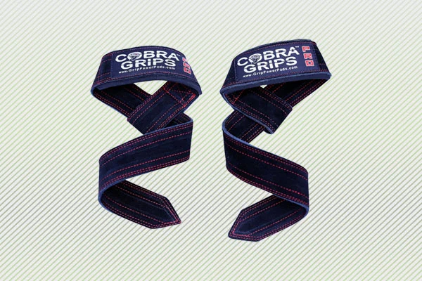 amazon cobra grips suede leather deadlift lifting straps