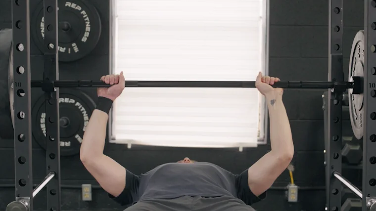Bench Press with REP Sabre