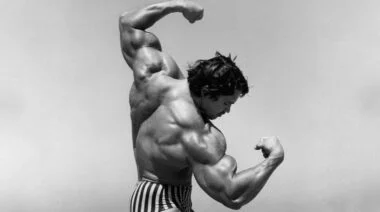 Bodybuilder Arnold Schwarzenegger