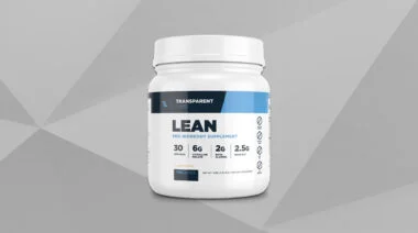 Transparent Labs Lean Suppliment BarBend Featured Image