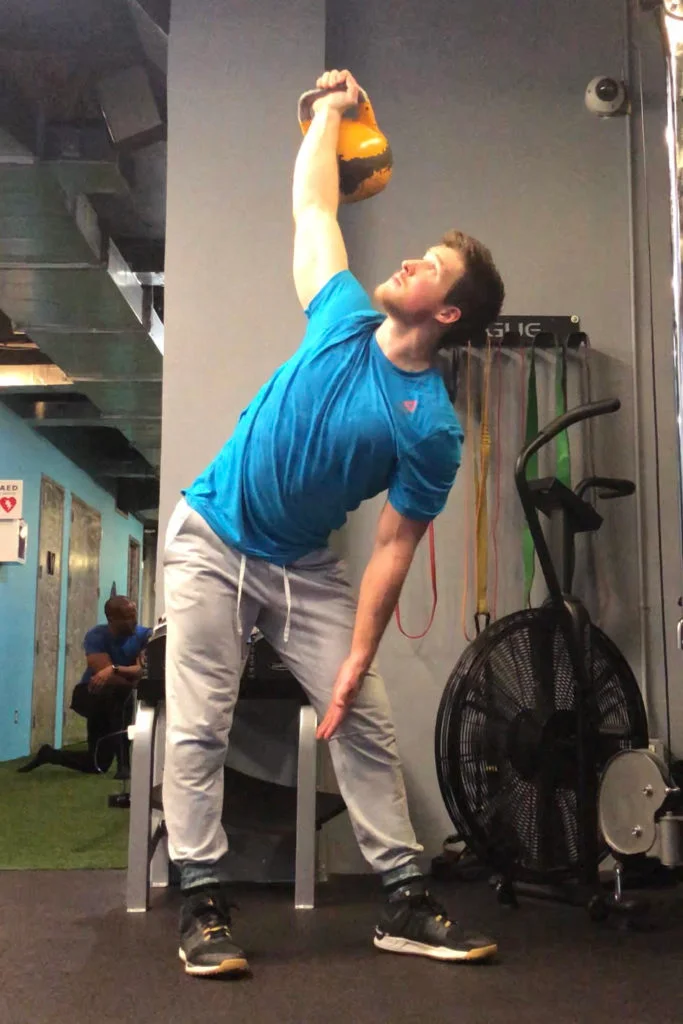 Kettlebell Windmill Front Middle