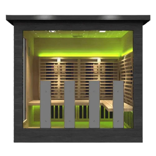 Sun Home Luminar Outdoor 5-Person Infrared Sauna