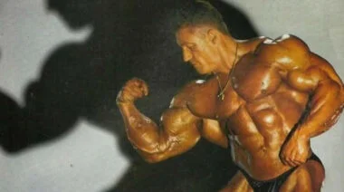 Bodybuilder Dorian Yates.