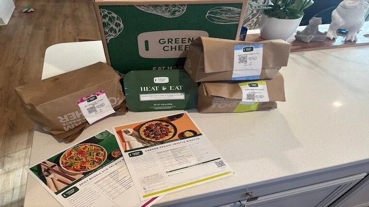 A week's worth of Green Chef meals