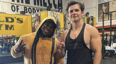 Kai Greene and WIll Tennyson