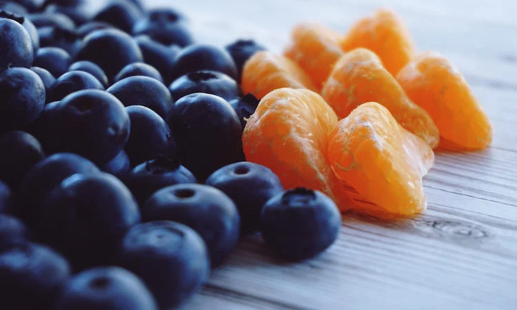 Oranges And Blueberries free