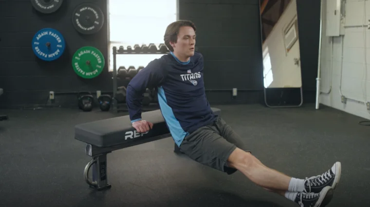Jake Doing Dips on the REP Fitness FB-5000