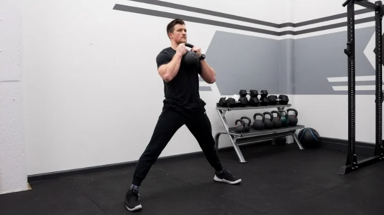Cossack Squat Step 1