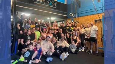 A picture of the team at CrossFit Choice