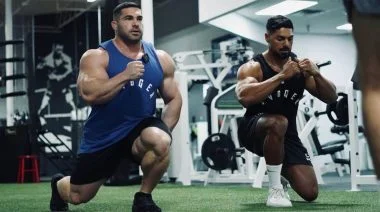 Derek Lunsford Walking Lunges