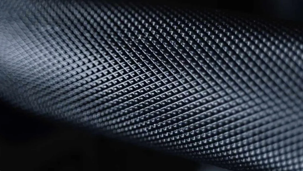 rep fitness double black diamond power bar knurling