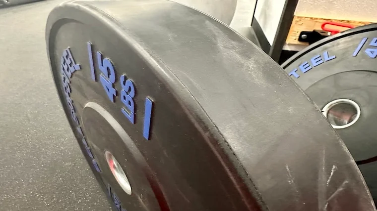 Bells of Steel Dead Bounce Conflict Bumper Plates lip and thickness