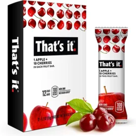 That's it. Apple 100% Natural Real Fruit Bar
