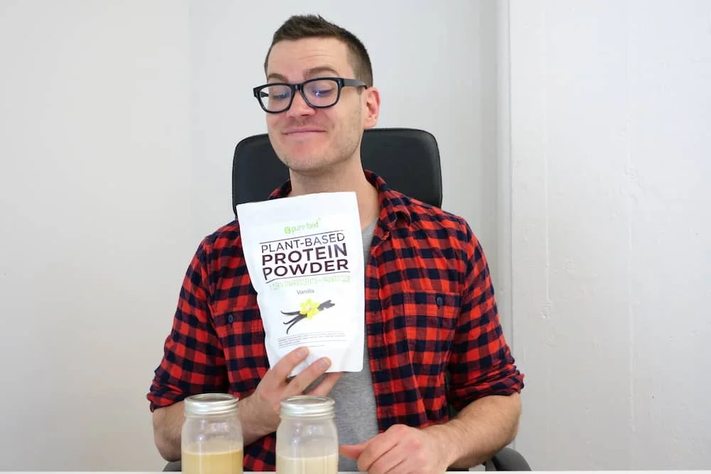 Pure Food Plant Based Protein Taste