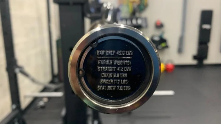 End cap on a Bells of Steel SS4