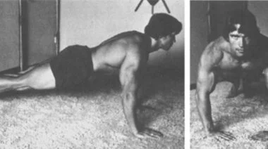 arnold schwarzenegger push up