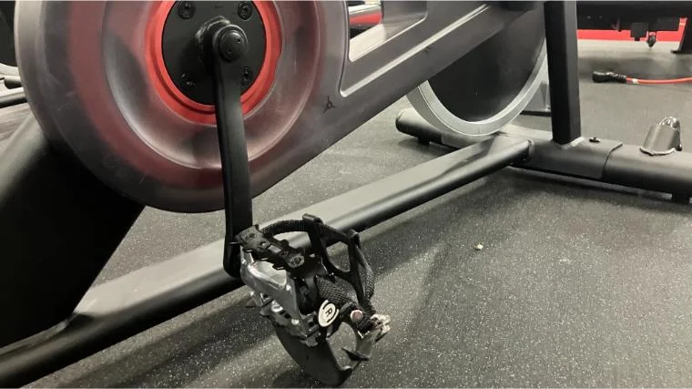 The pedals on the ProForm Carbon CX.