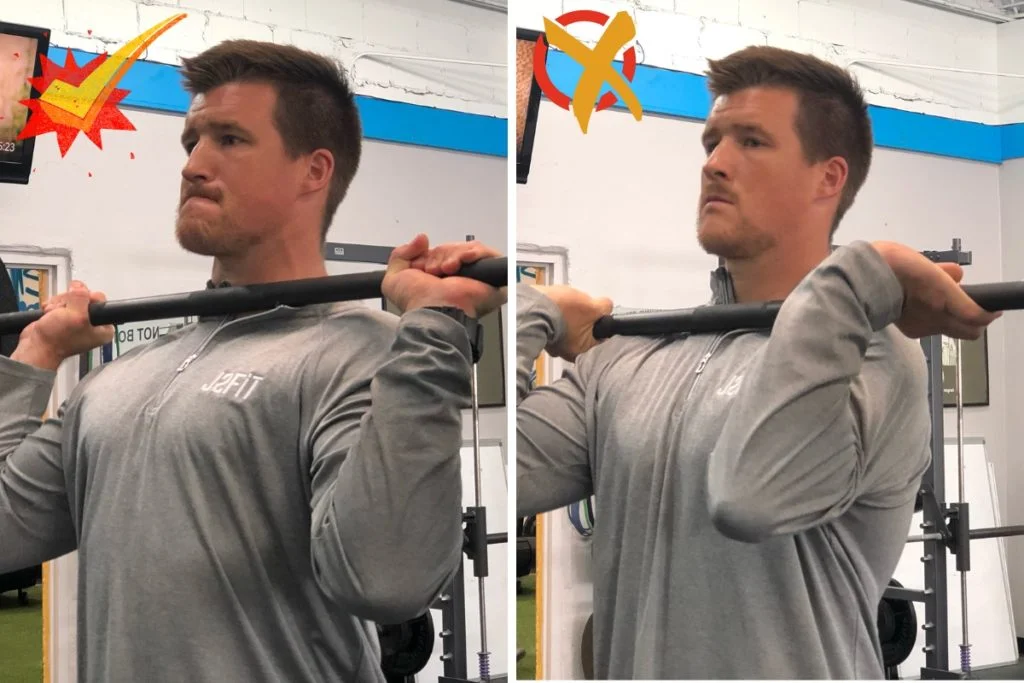 Overhead Press Wrists