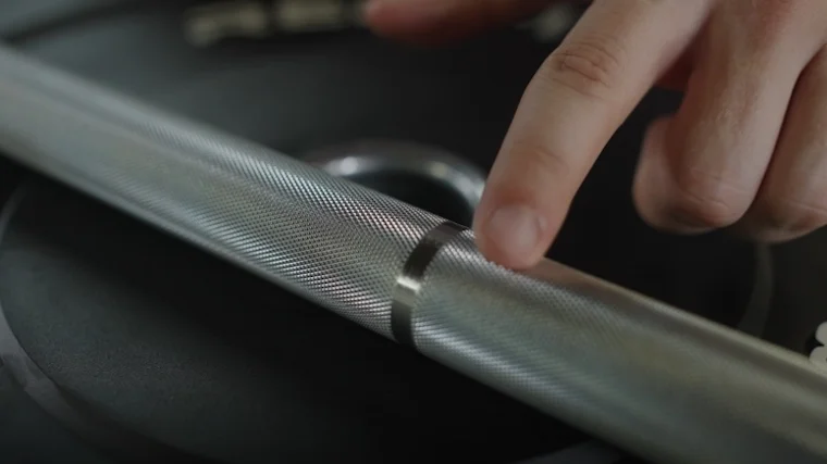 Rogue Echo Barbell Knurling