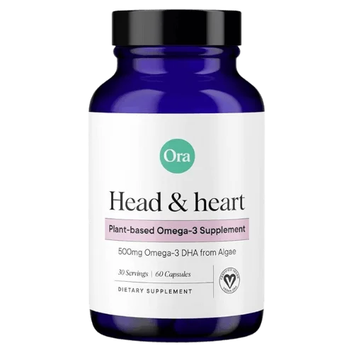 Ora Organic Head and Heart Plant-Based Omega-3