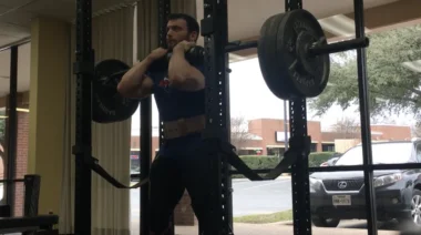 Safety Squat Bar Front Squat