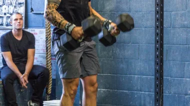 dumbbell jump squat