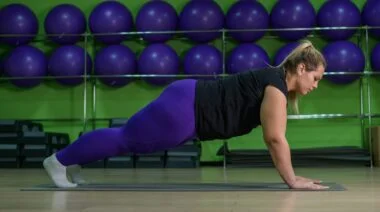 Barbend Featured Image A person doing a palnk
