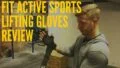 Fit Active Sports Weight Lifting Glove