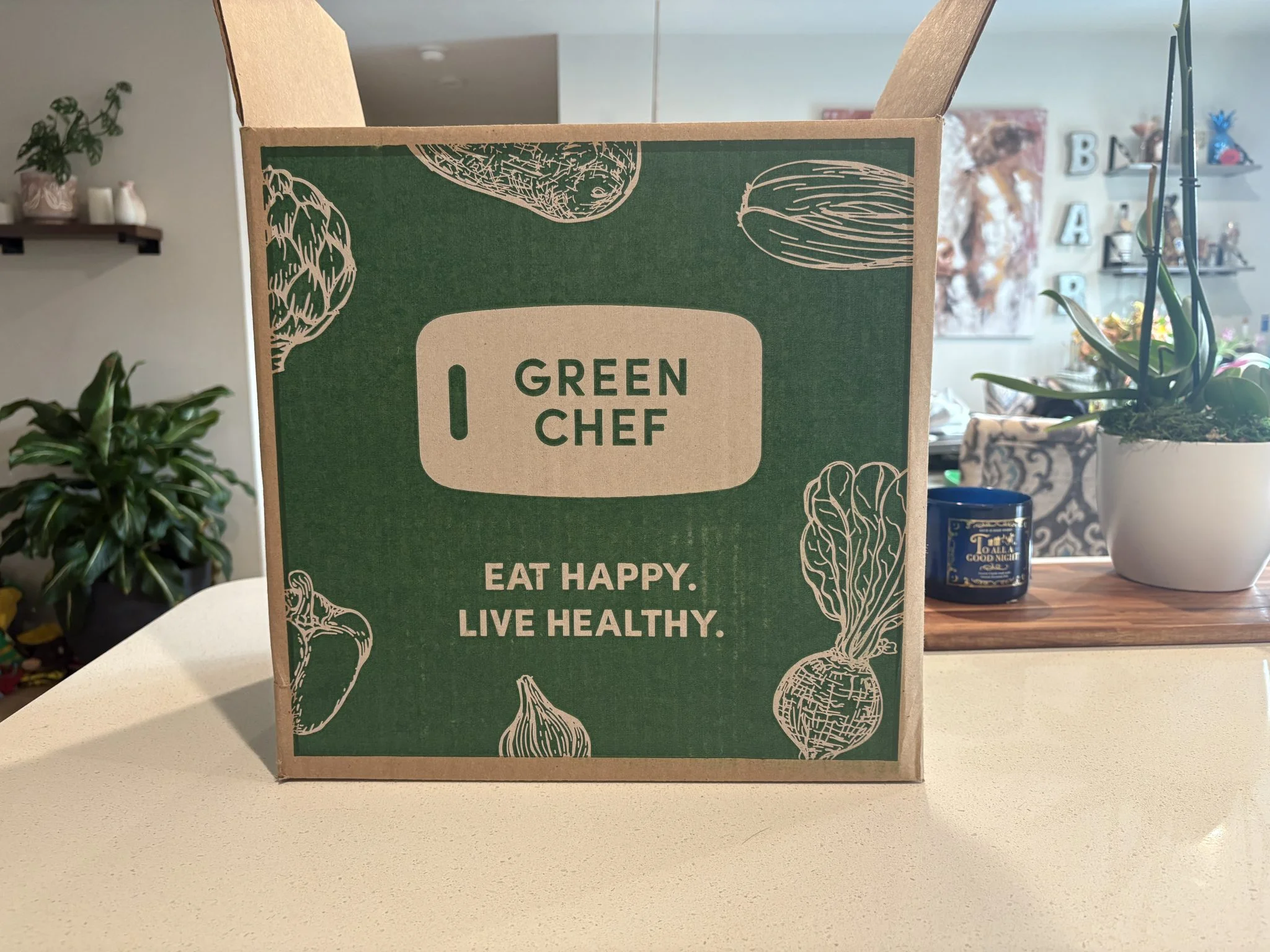 Green Chef delivery box
