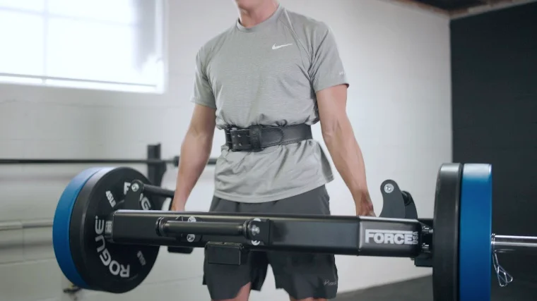 Jake Performing a Trap Bar Deadlift with the Gymreapers 7mm Weightlifting Belt