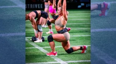 Brooke Wells, Syndicate Crown competitor, at a competition