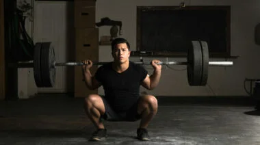 barbell back squat