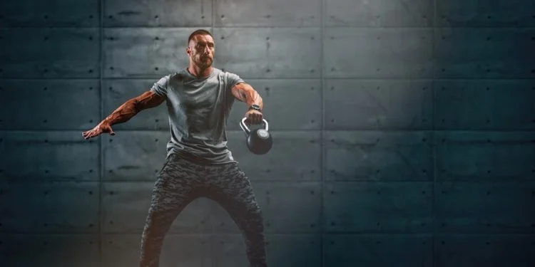 kettlebell one arm swing featured