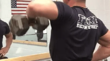 upright row dumbbell