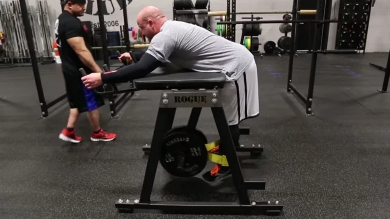 Reverse Hyperextension Step 1