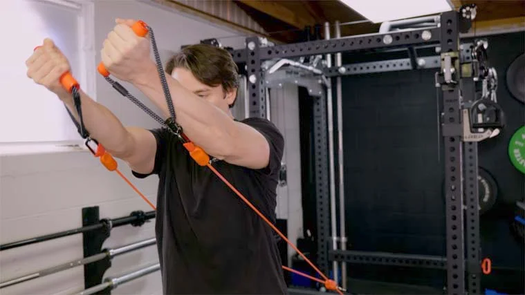 Jake Using the LIT Axis Resistance Bands
