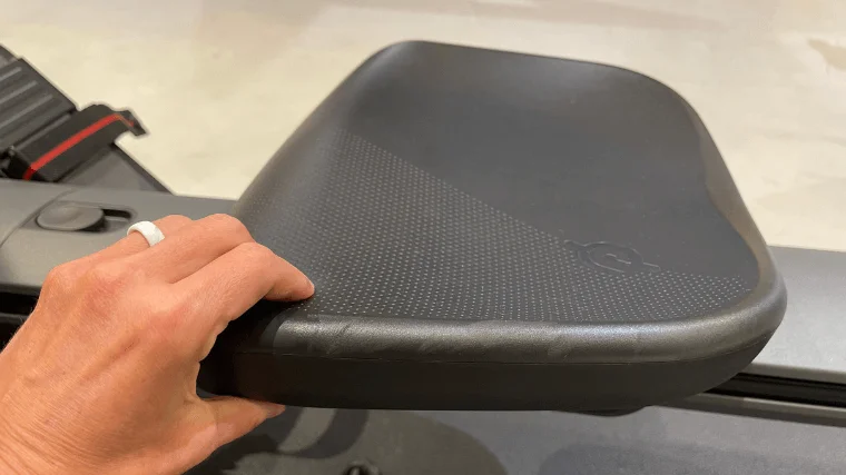 peloton-row-seat-cushion The seat cushion on the Peloton Row.