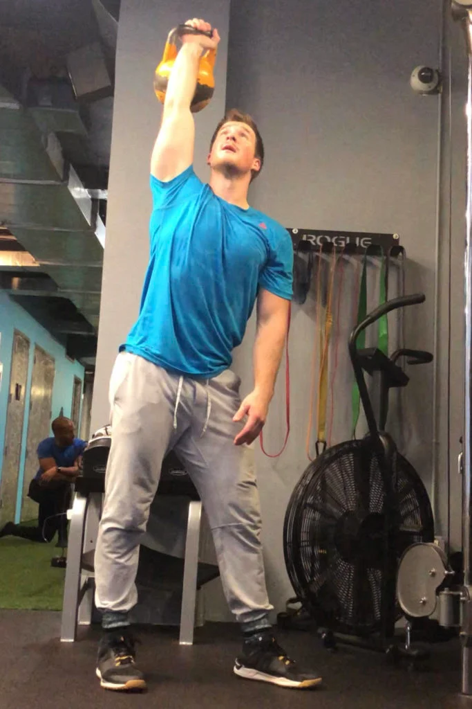 Kettlebell Windmill Front Top