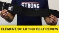 Element 26 Weightlifting Belt